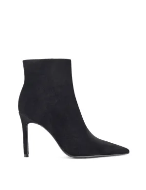 Rick Owens Kiss Boots Townes Stiletto Ankle Boots - Black Suede