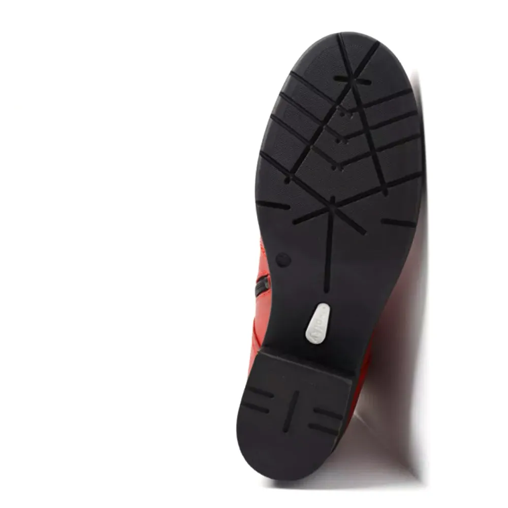 Red Deer Shoe Booties Boots