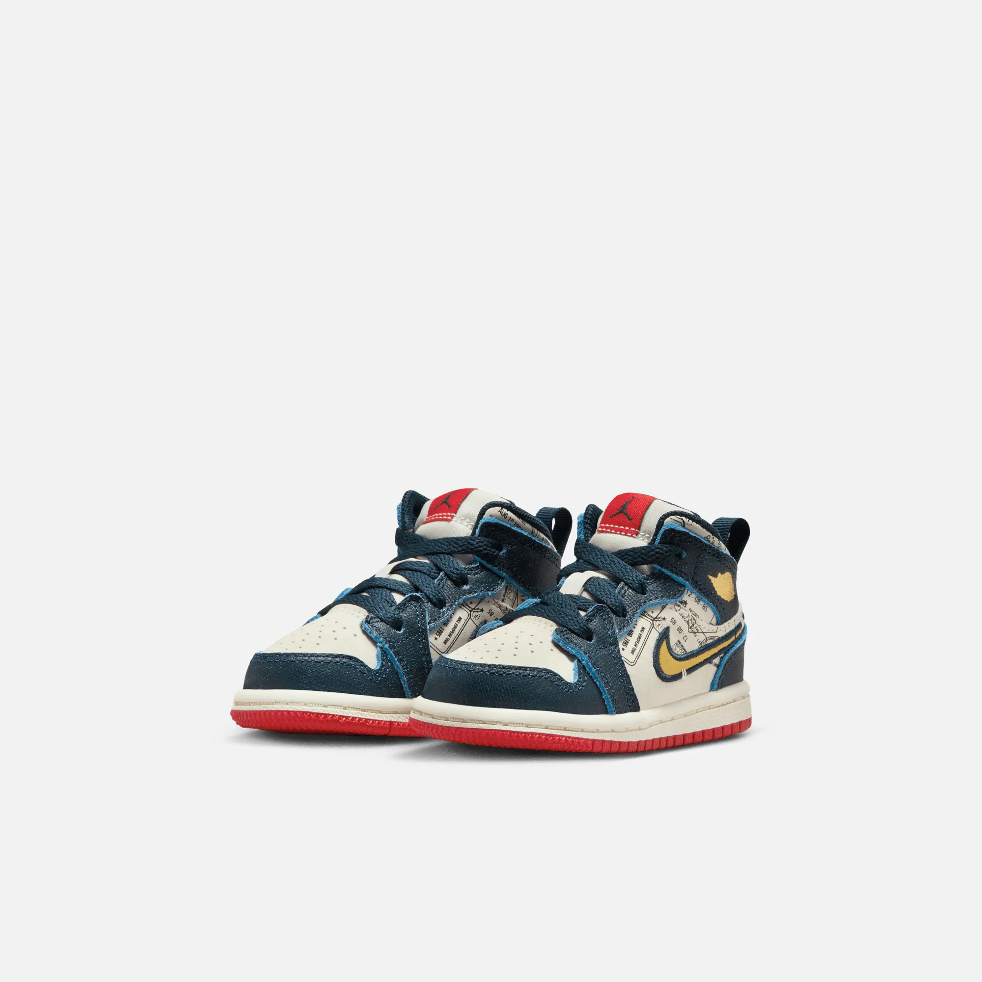 Best Shoes For Running And Casual Air Jordan Kids' 1 Mid SE 'Take Flight' (TD)