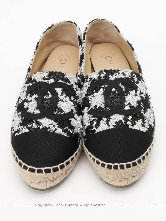 Rebok Sneakers Pearl tweed espadrille 1177hva Chanel
