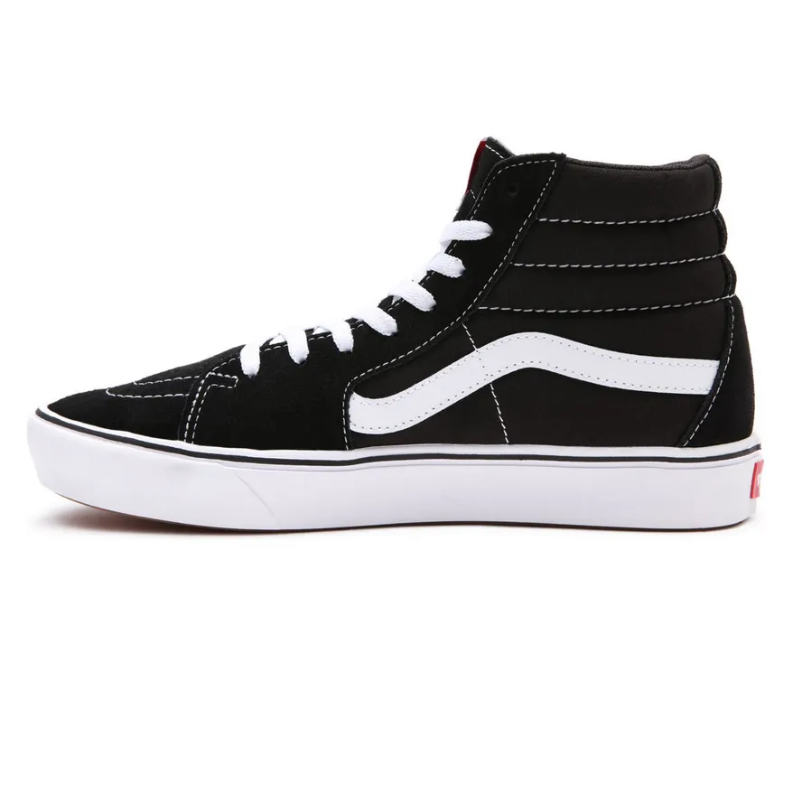 Bobby Sneakers Vans scarpa sneakers alta Comfycush Sk8-Hi vn0a3wmbvne1 nero-bianco
