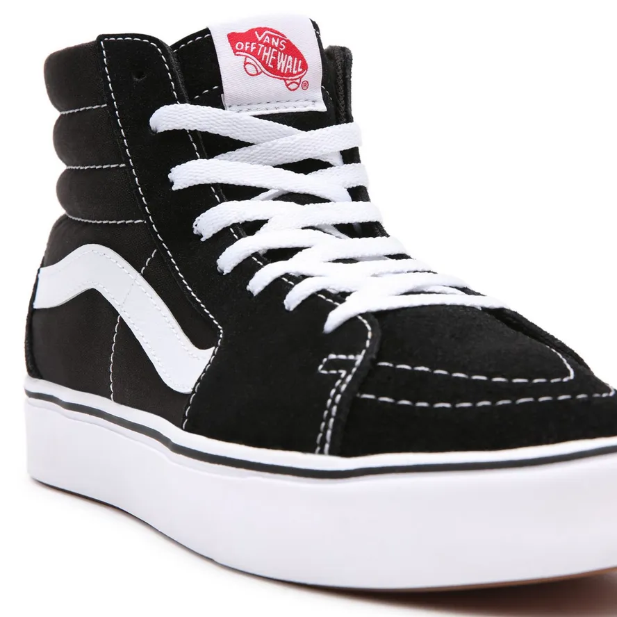 Sorel Sneakers Vans scarpa sneakers alta Comfycush Sk8-Hi vn0a3wmbvne1 nero-bianco