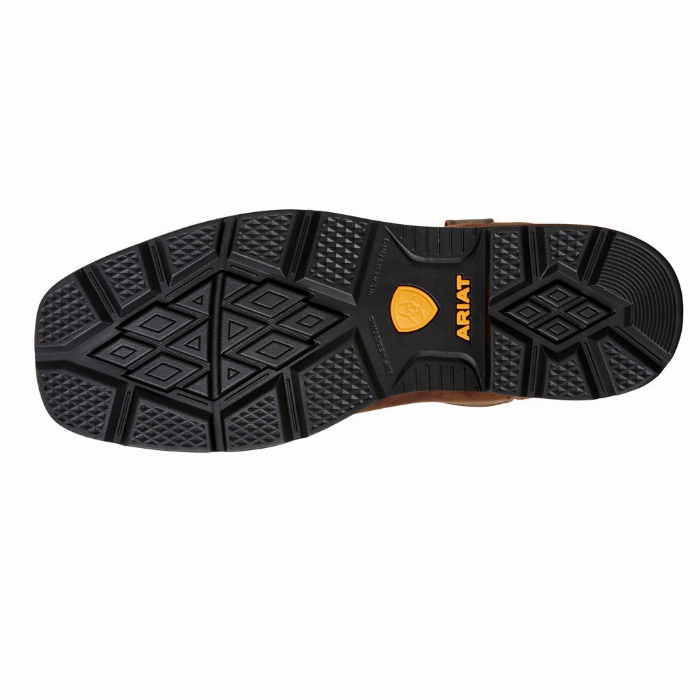 Western Dress Boots Groundbreaker 10 Inch Electrical Soft Toe Work Boots