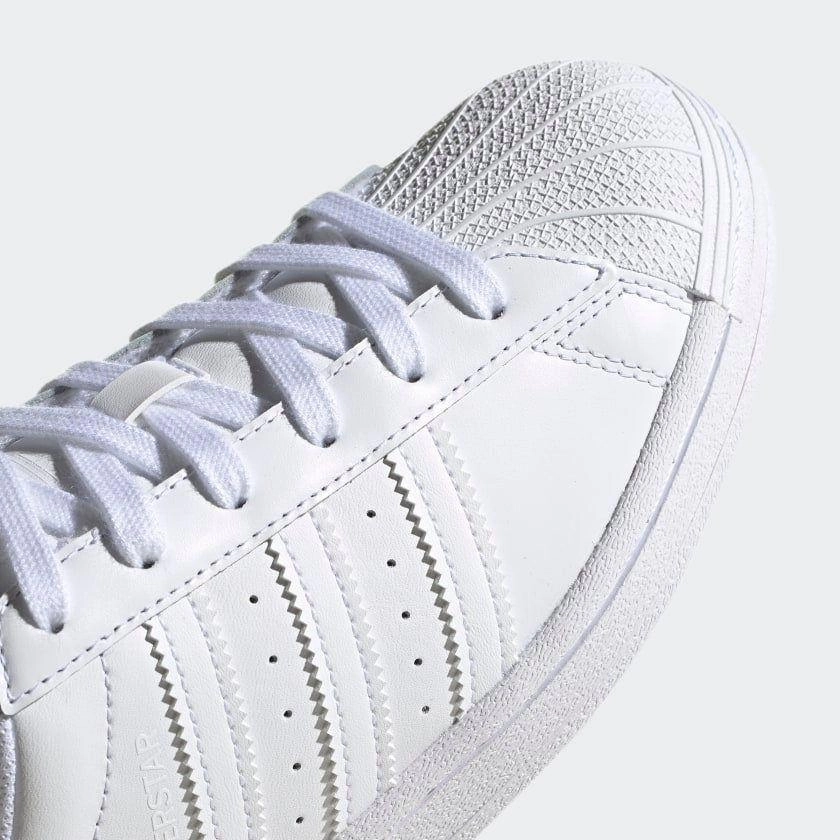 Adidas Women's Superstar Shoes - All White Adidas Nastase Tennis Shoes