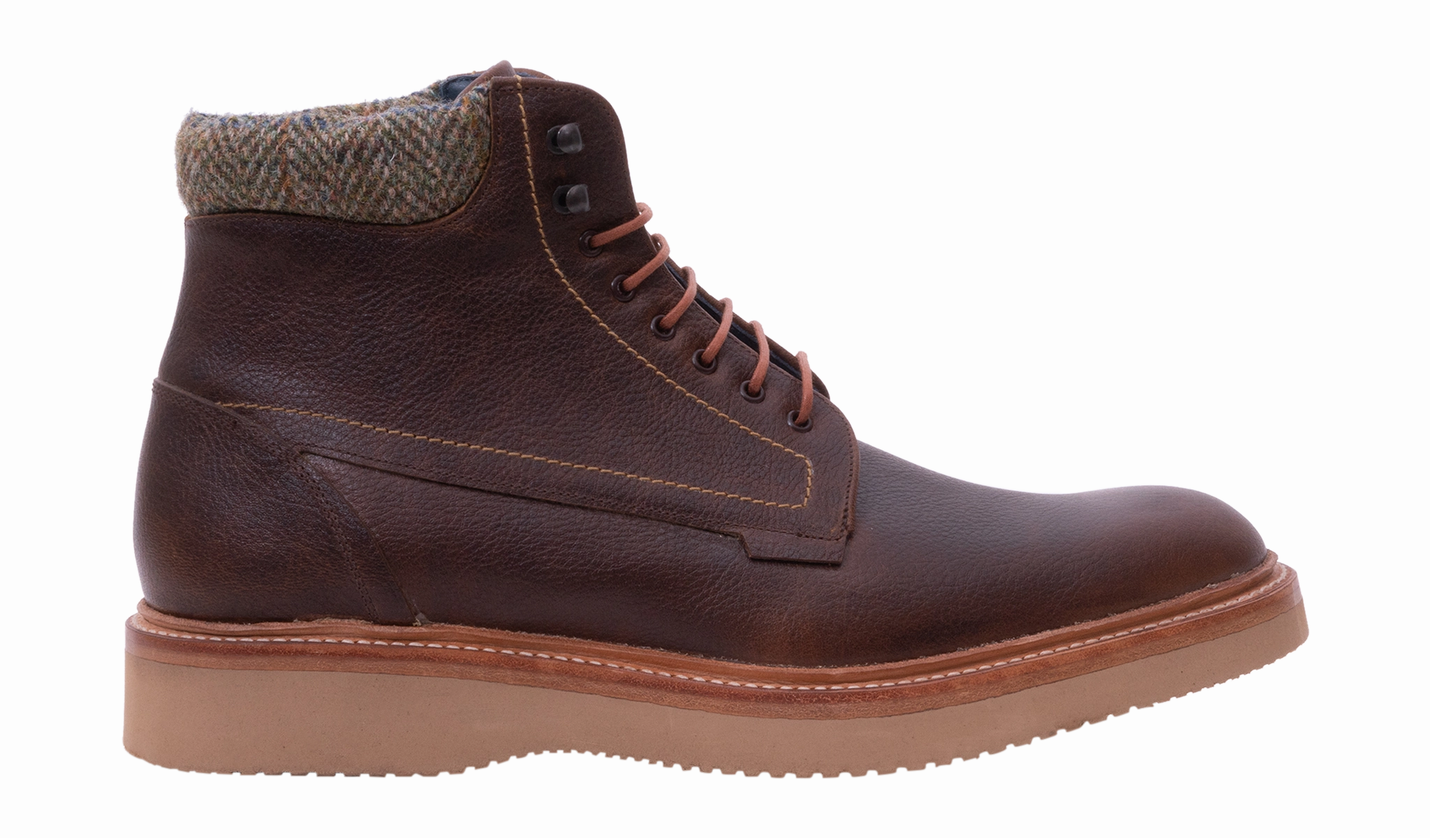 Brookville - Ansiao Brown Gray Dress Boots