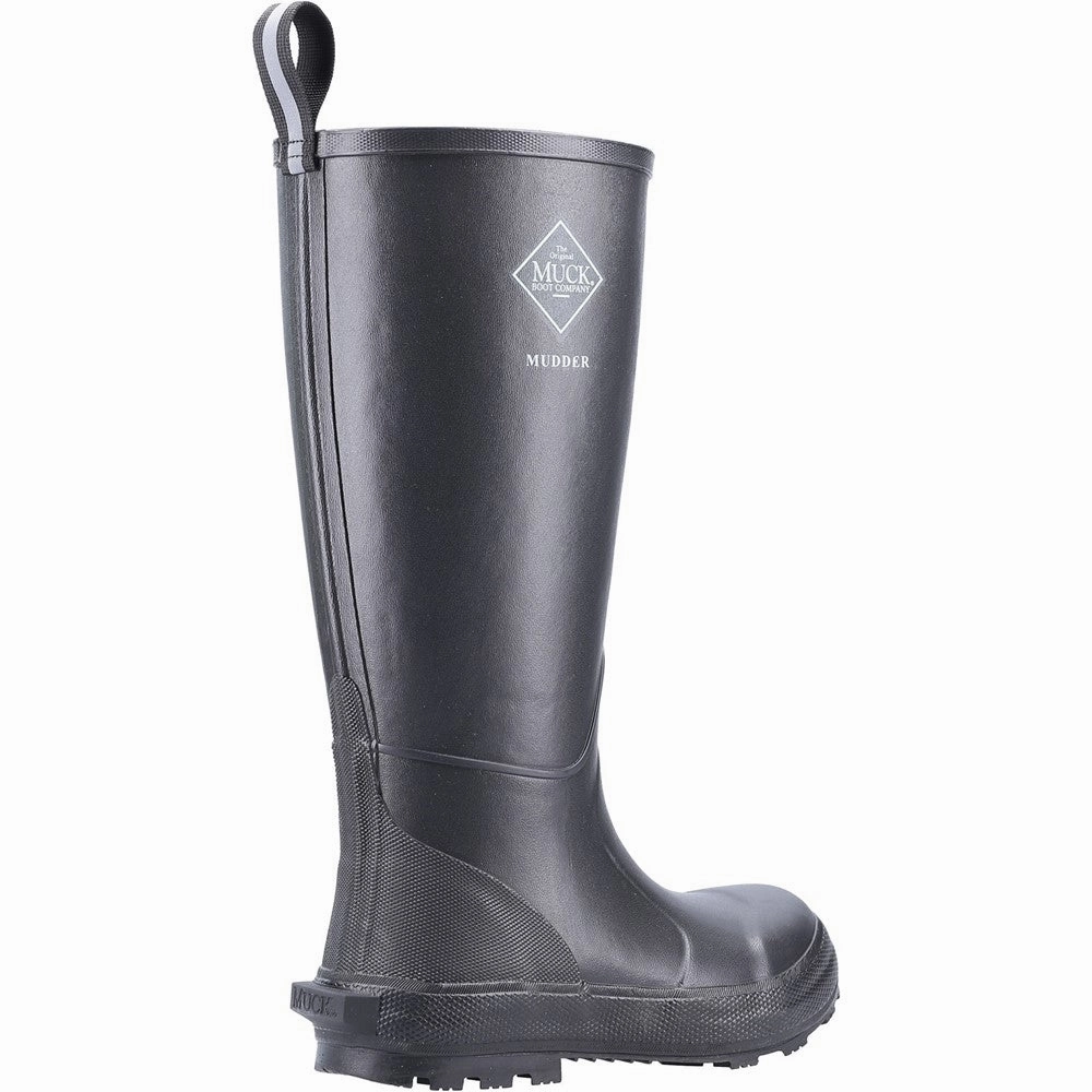 Muck Boots Mudder Tall Wellington Lace Up Steel Cap Boots