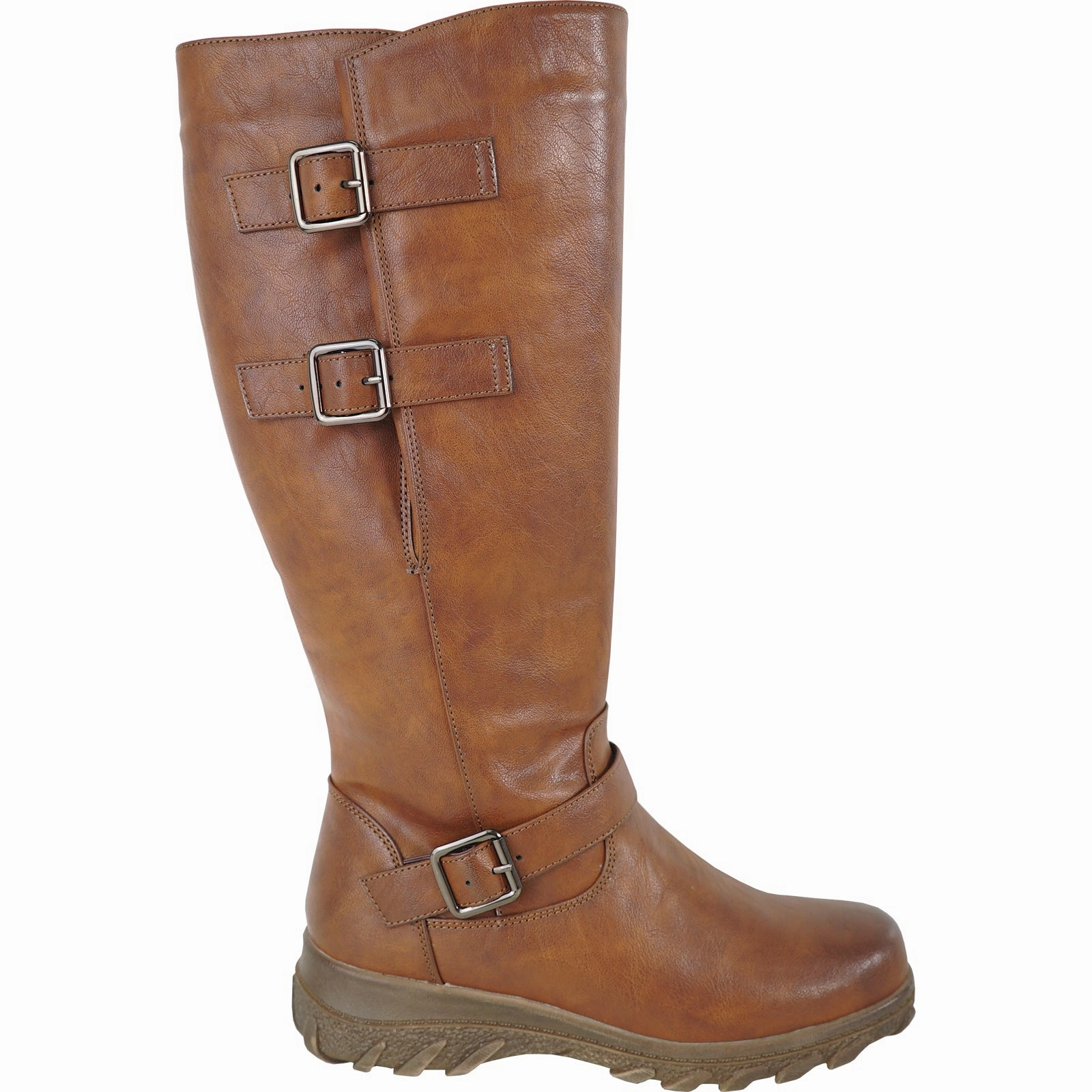 Gabor Boots VANGELO Women Winter Fur Boot HF3597 Knee High Casual Boot BROWN