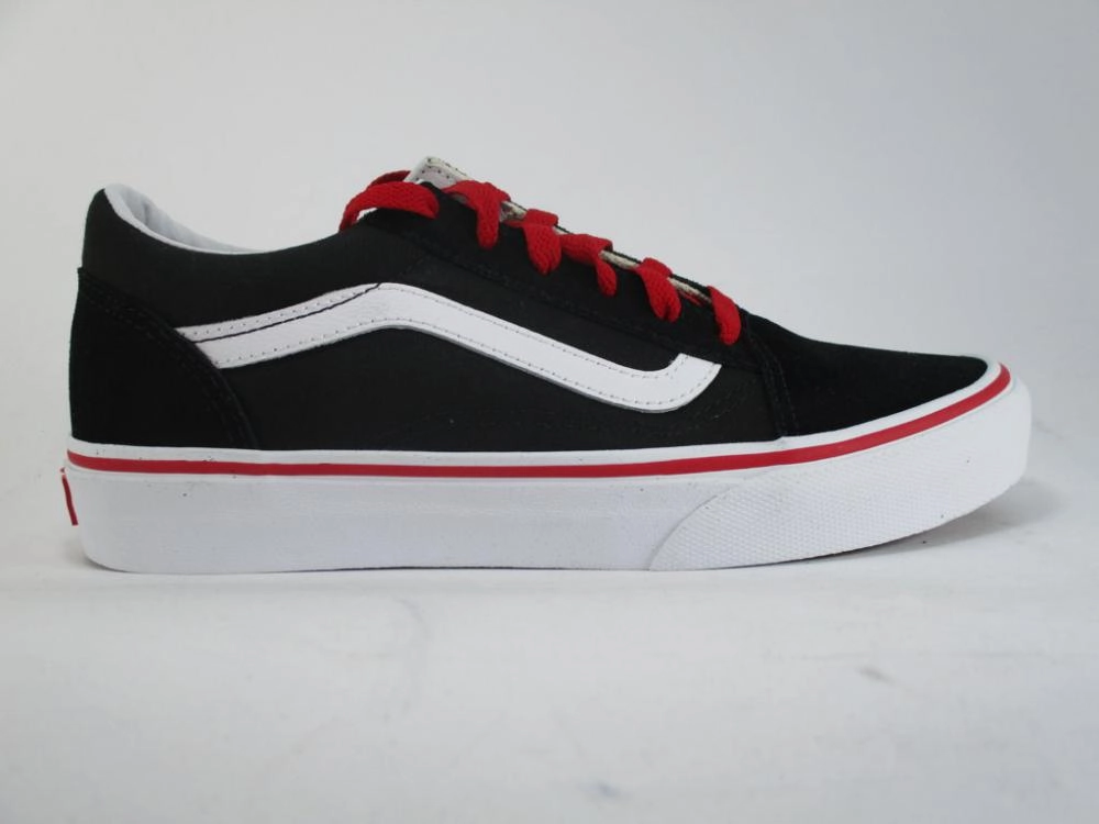 Abound Sneakers Vans scarpa sneakers da ragazzo Old Skool VN0A38HBORC nero-bianco-rosso