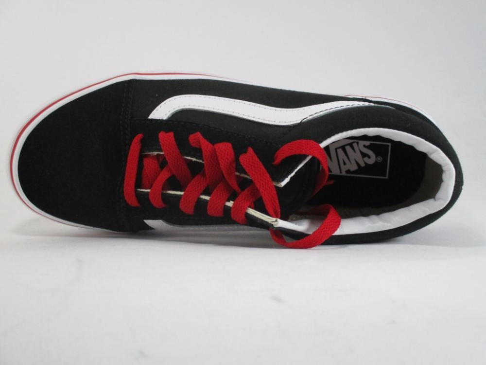 Vans scarpa sneakers da ragazzo Old Skool VN0A38HBORC nero-bianco-rosso Sneakers Nyc