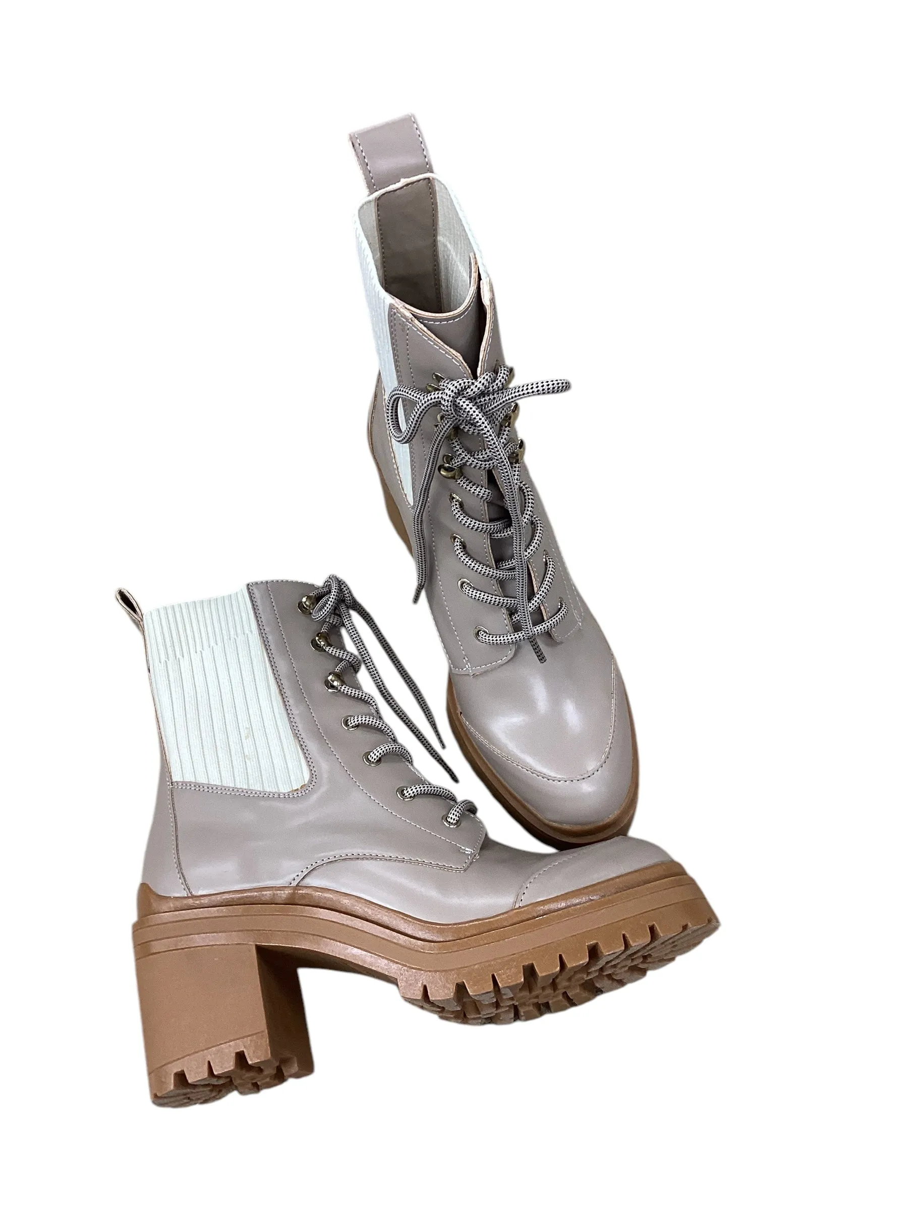 Boots Ankle Heels By Kensie In Brown, Size: 8 Legionnaire Boots