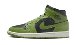 Air Jordan 1 Mid Altitude Green Goal Sneakers