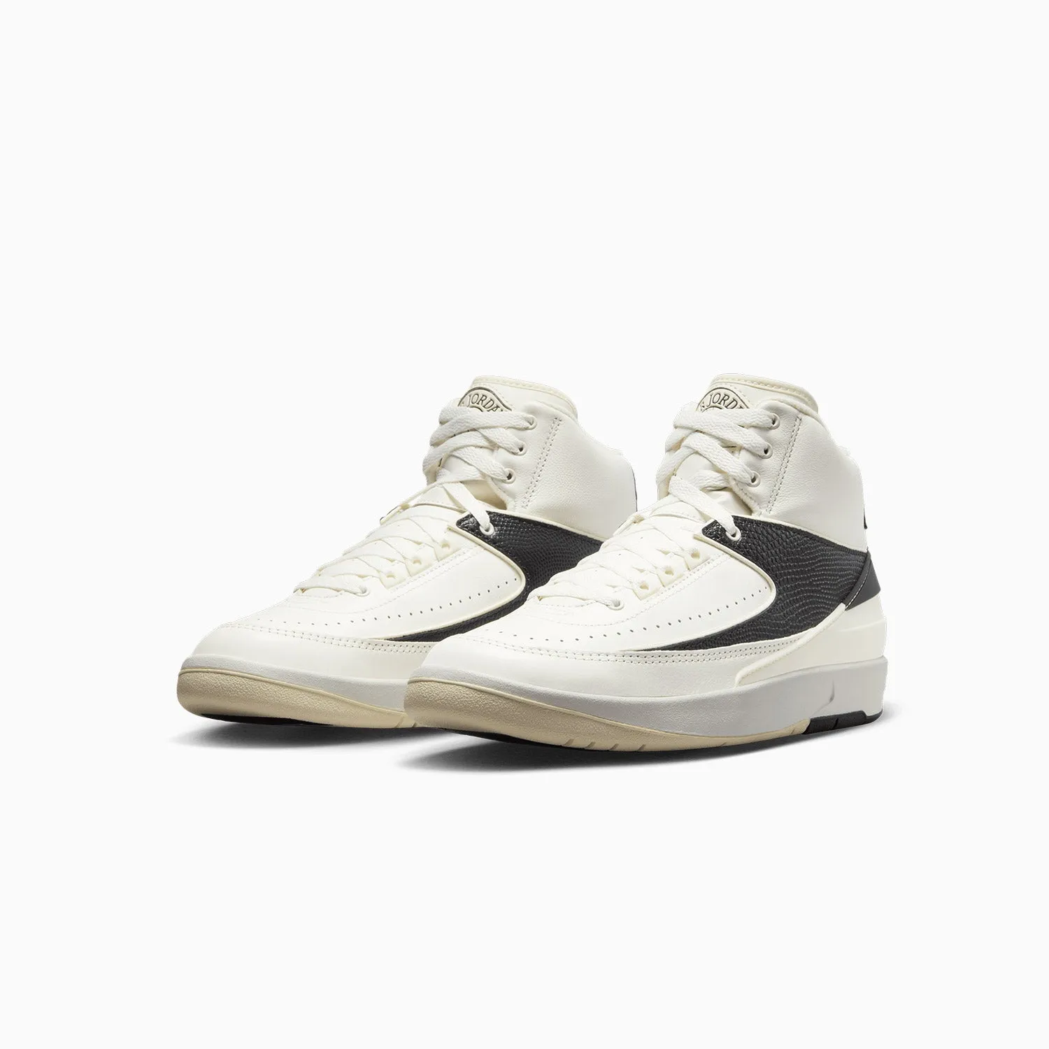 Women's Air Jordan 2 Retro "Sail Black" Euforia Sneakers