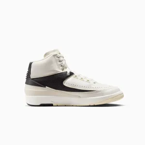 Sneakers To Wear With A Suit Women's Air Jordan 2 Retro "Sail Black"