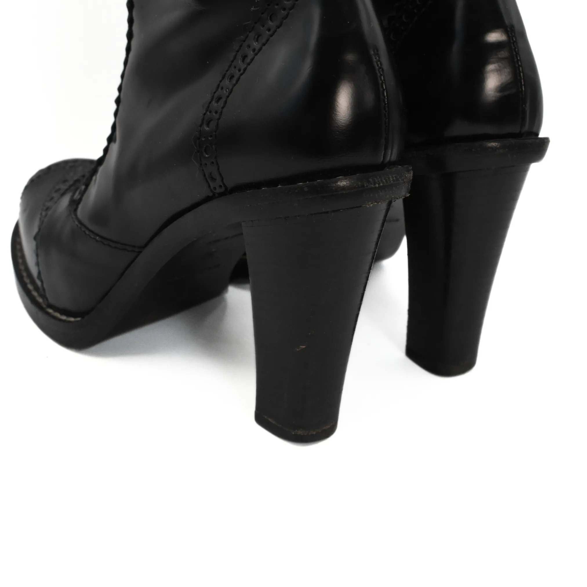 Balenciaga 'Brogue' Ankle Boots - Women's 36 Superman Boots