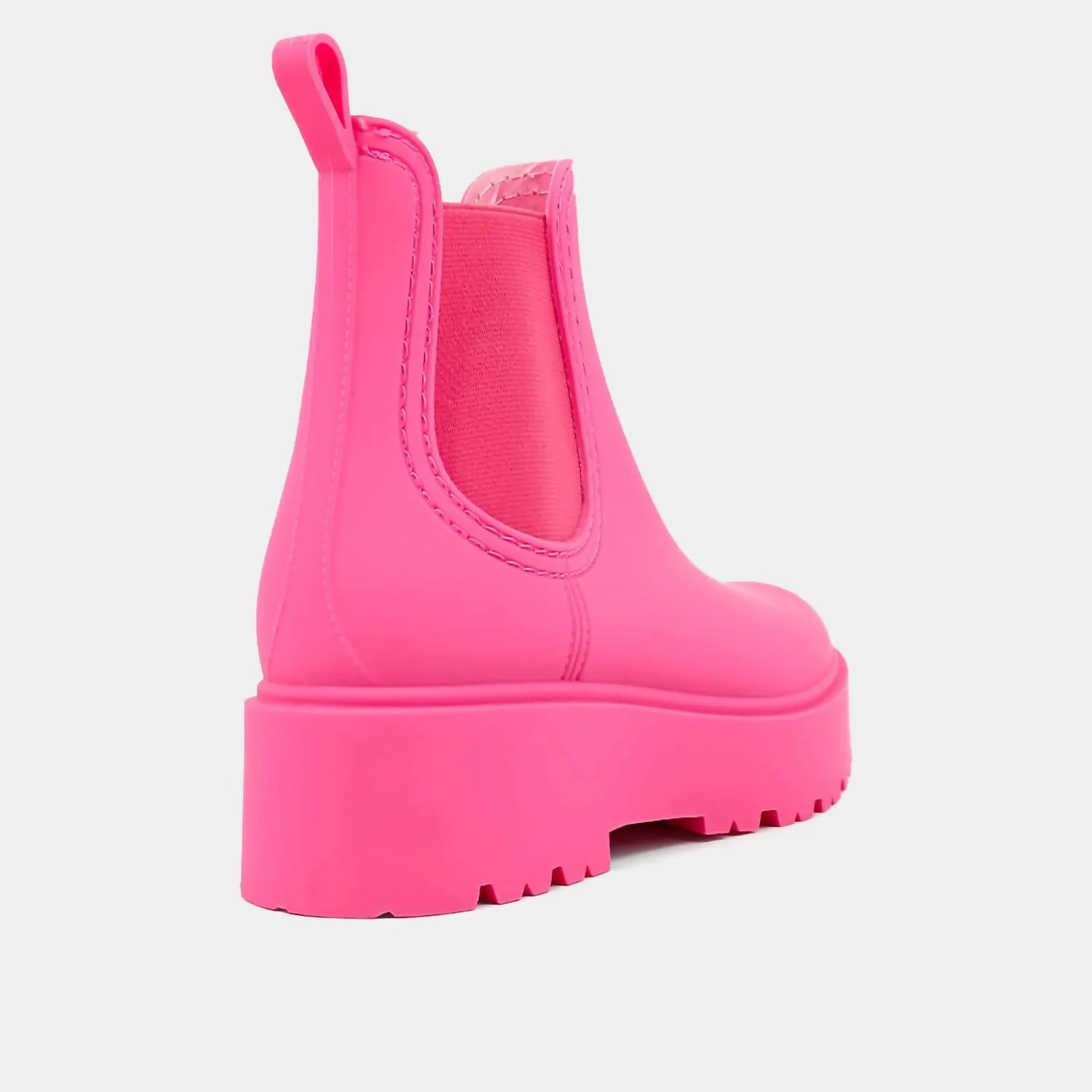 Women Winnie Chunky Platform Boots In Hot Pink Cost To Resole Boots