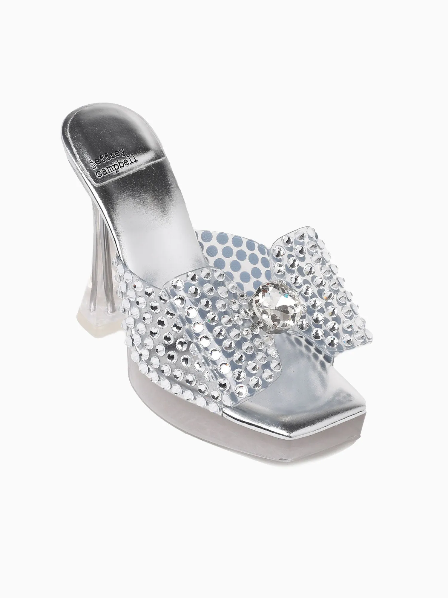 Gemina Silver Clear crystal Best Casual Sports Shoes