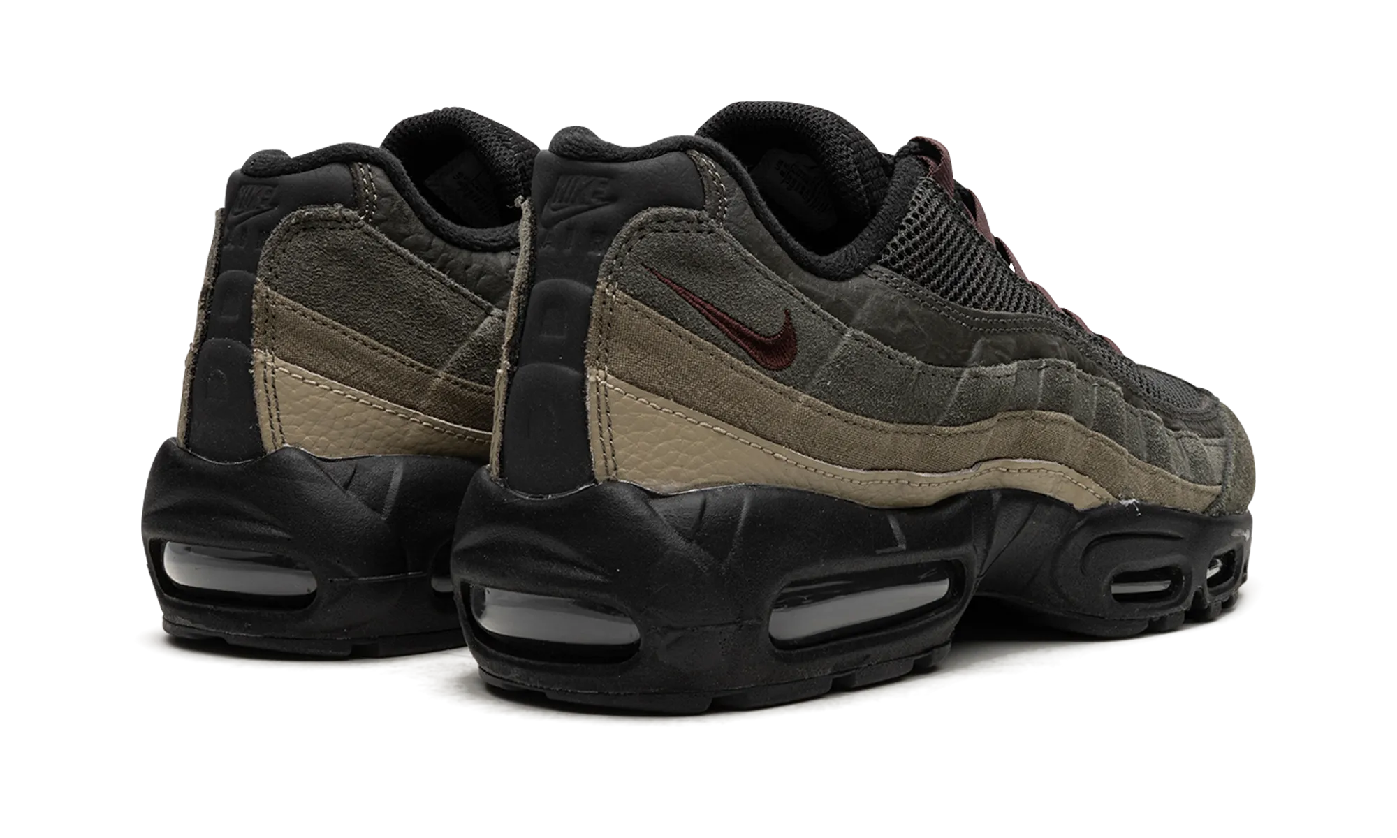 Nike Shoe Silhouette Air Max 95 "Black Earth"