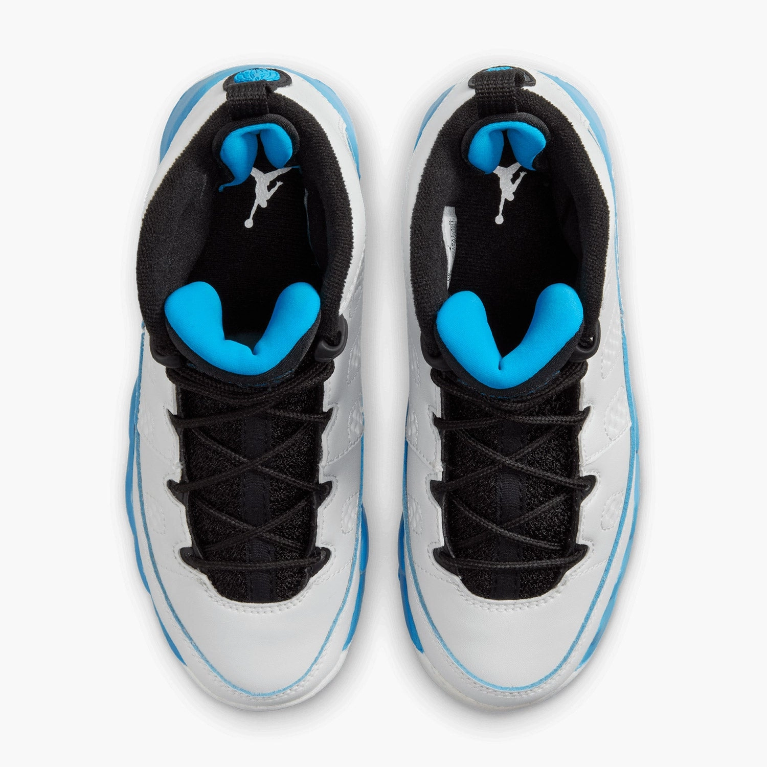 Extra Wide Slip On Sneakers Kid's Jordan 9 Retro "Powder Blue" Pre School