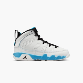 Holy Ground Sneakers Kid's Jordan 9 Retro "Powder Blue" Pre School