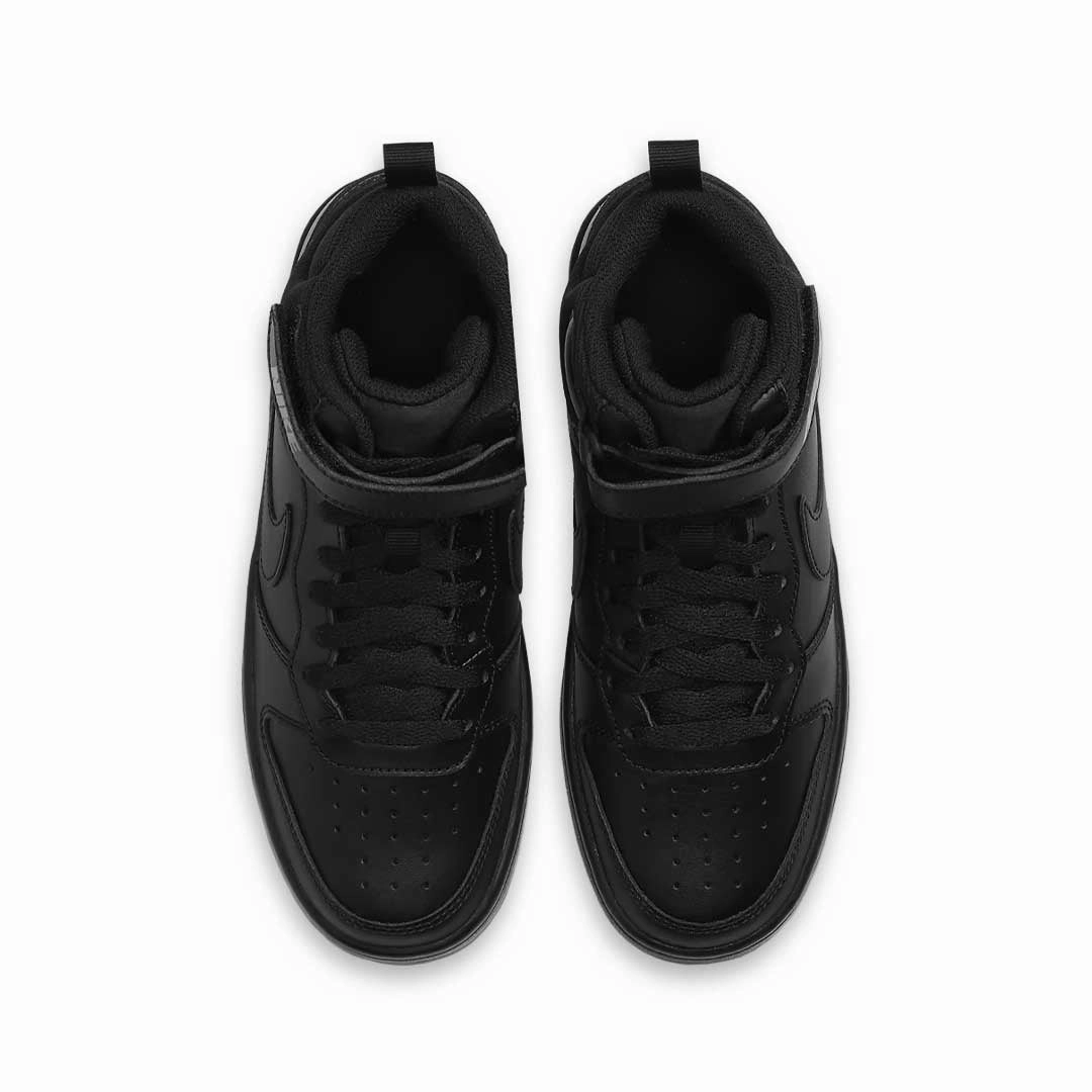 Hyper Nike Basketball Shoes Nike - Kids' (Junior) Court Borough Mid 2 Shoes (CD7782 001)