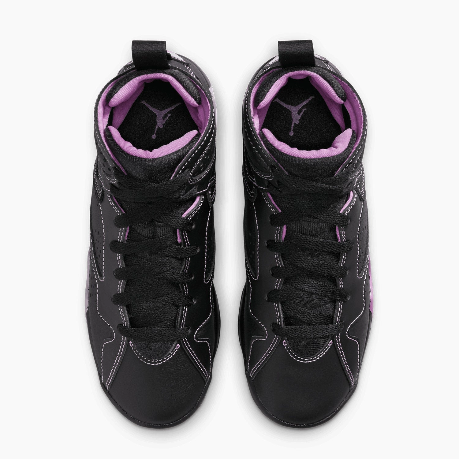 Kid's Air Jordan 7 Retro "Barely Grape" Grade School Kuromi Sneakers