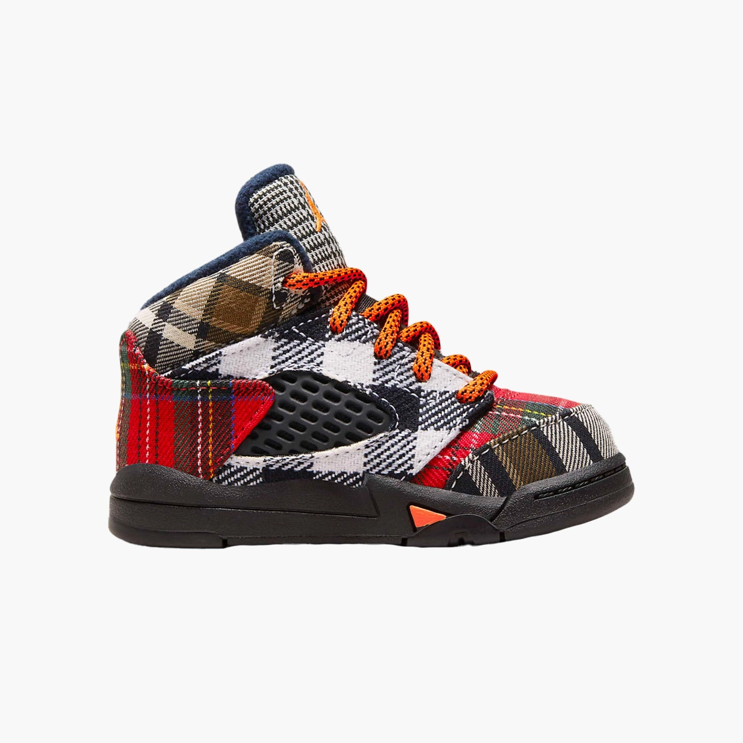 Kid's Air Jordan 5 Retro "Plaid" Toddlers Cheap Sale Sneakers