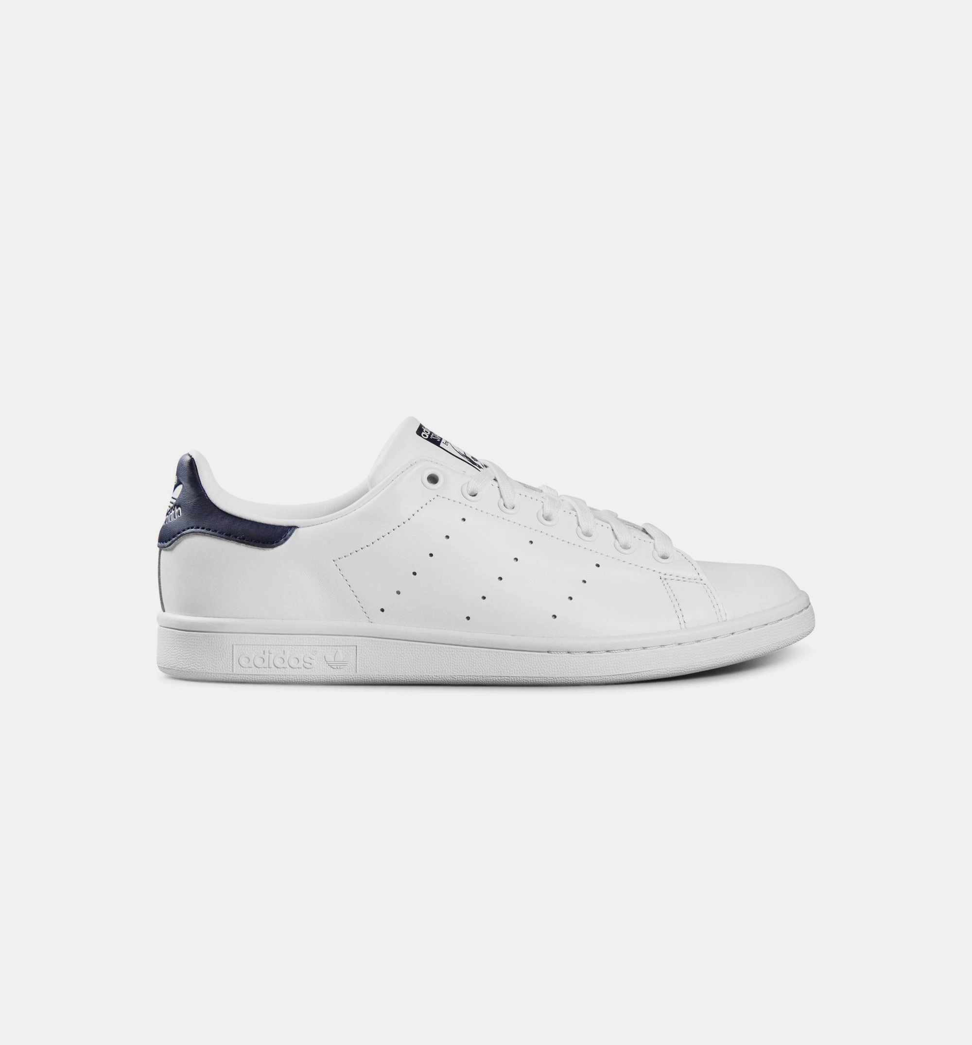 Adidas Workout Shoe Stan Smith Mens Lifestyle Shoe - Core White/Running White/ New Navy