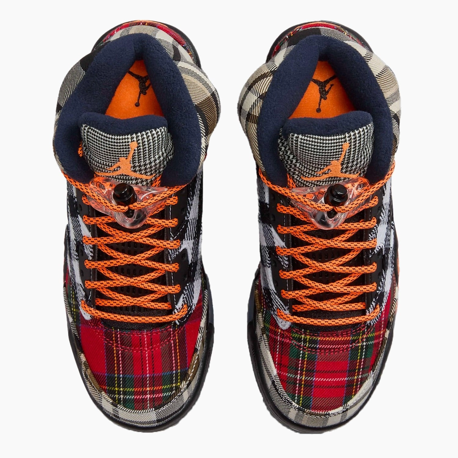 Kid's Air Jordan 5 Retro "Plaid" Grade School Powder Sneakers
