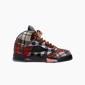 Kid's Air Jordan 5 Retro "Plaid" Grade School Relay Sneakers