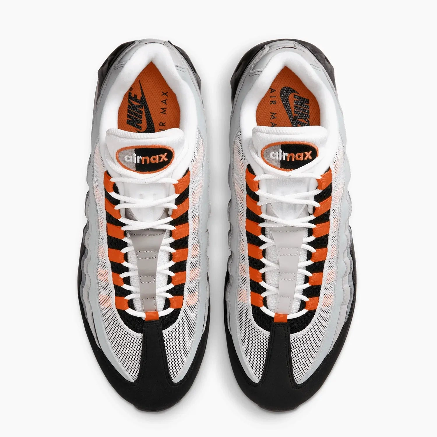 Men's Air Max 95 OG "Bright Mandarin" Nike Sideline Iv Cheer Shoes