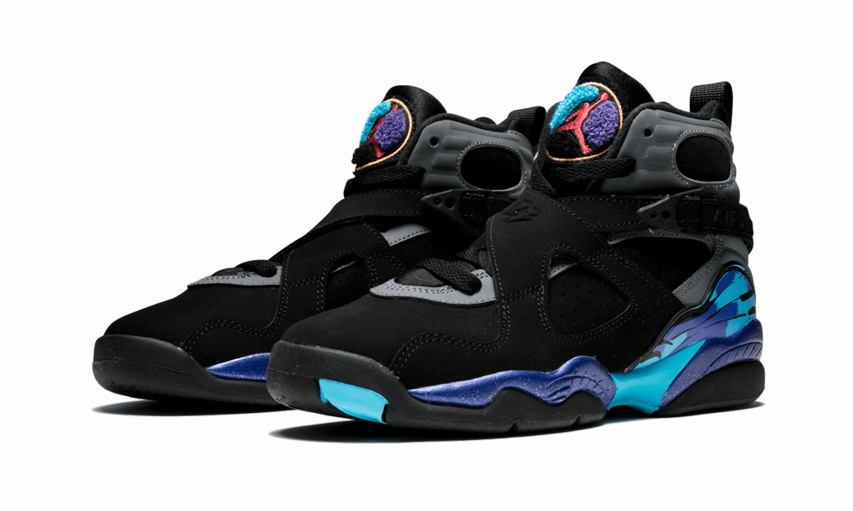 Air Jordan 8 Retro GS "Aqua (2015)" Playform Sneakers