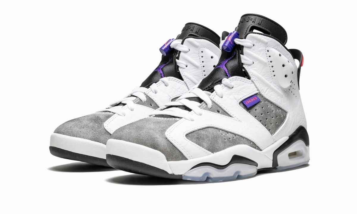Gola Suede Sneakers Air Jordan Retro 6 "Flint Grey"