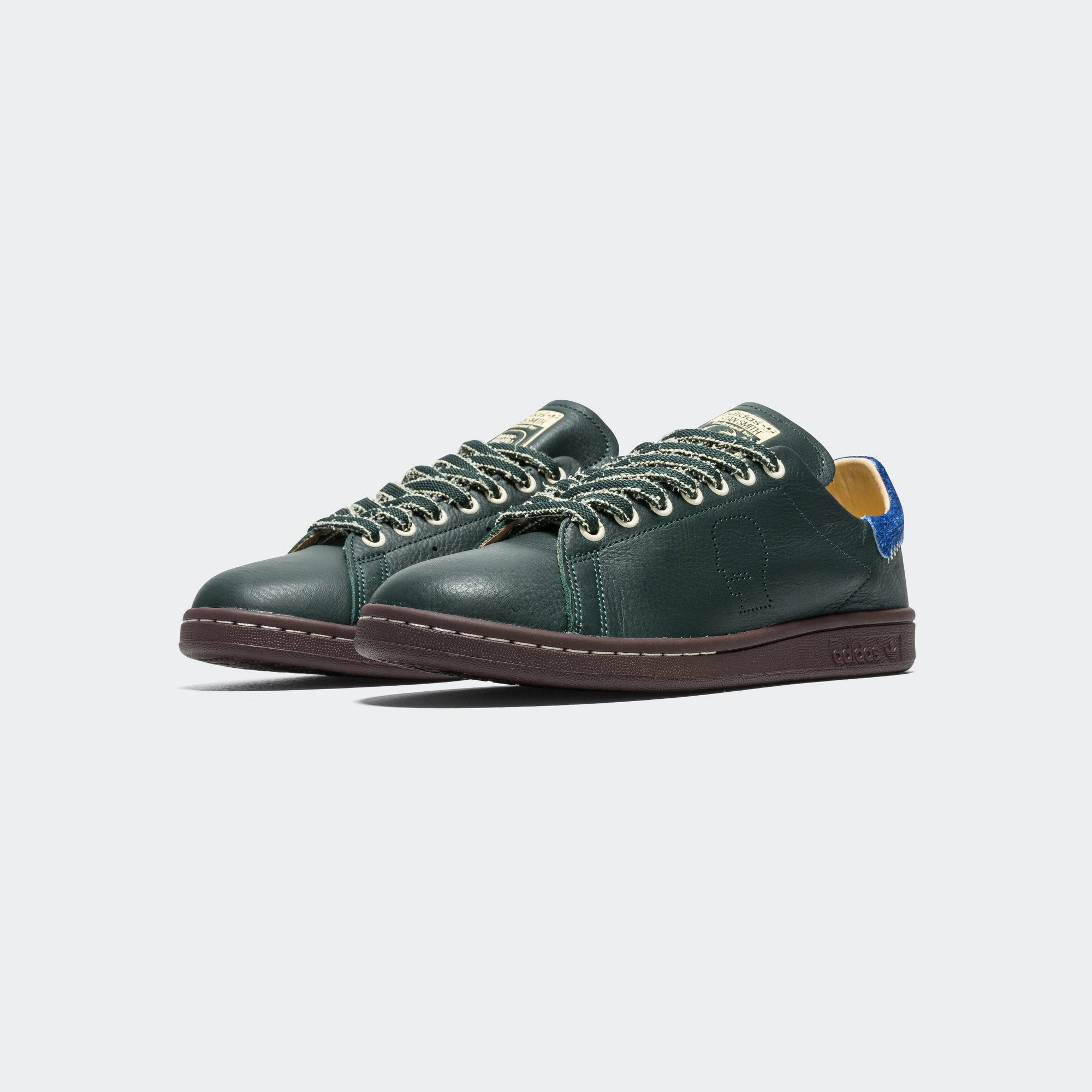 Adidas Shoe Customizer Stan Smith x Brain Dead - Dark Green/Bahia Light Blue-Sand Strata