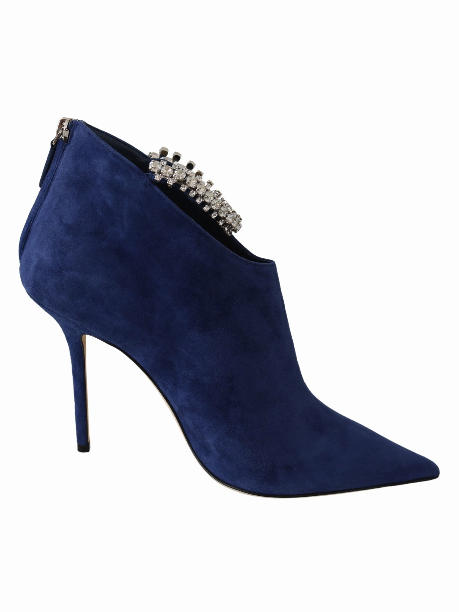 Crystal-Strap Heeled Boots Rugged Outback Boots