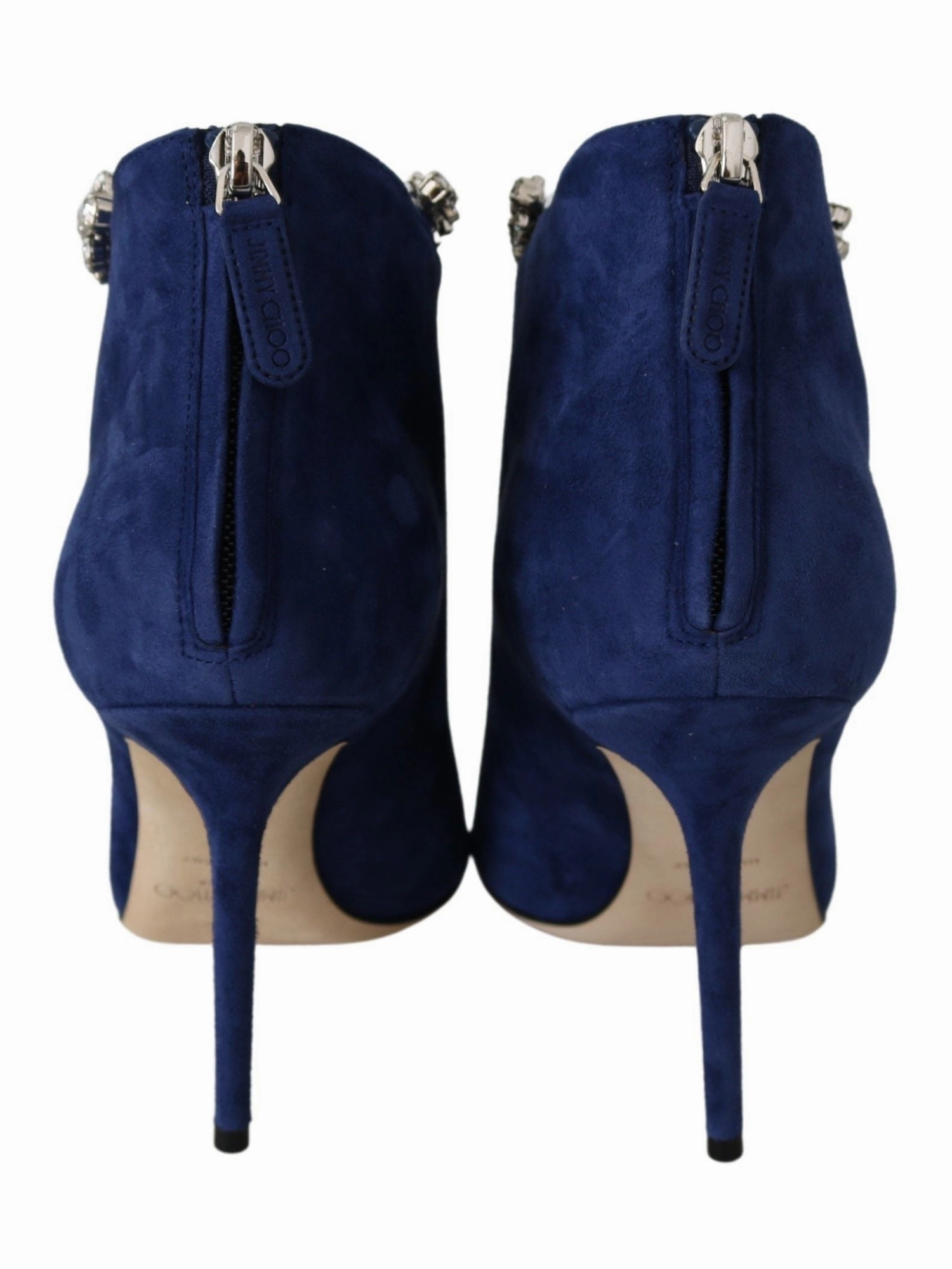 J Crew Hiking Boots Crystal-Strap Heeled Boots