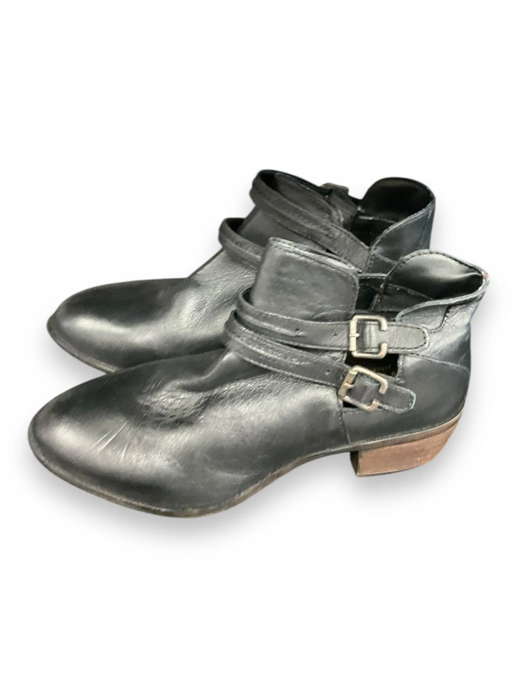 Boots Ankle Flats By Diba In Black, Size: 7 Water Resistant Winter Boots