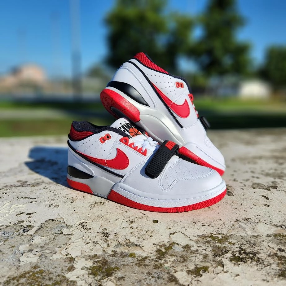 Ladies Casual Golf Shoes Billie Eilish x Air Alpha Force 88 SP 'Fire Red'