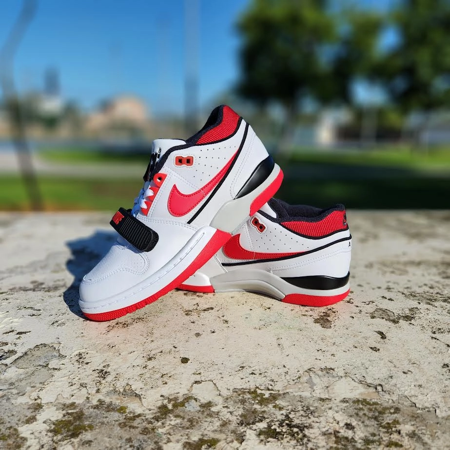 Billie Eilish x Air Alpha Force 88 SP 'Fire Red' Fashion Casual Shoes