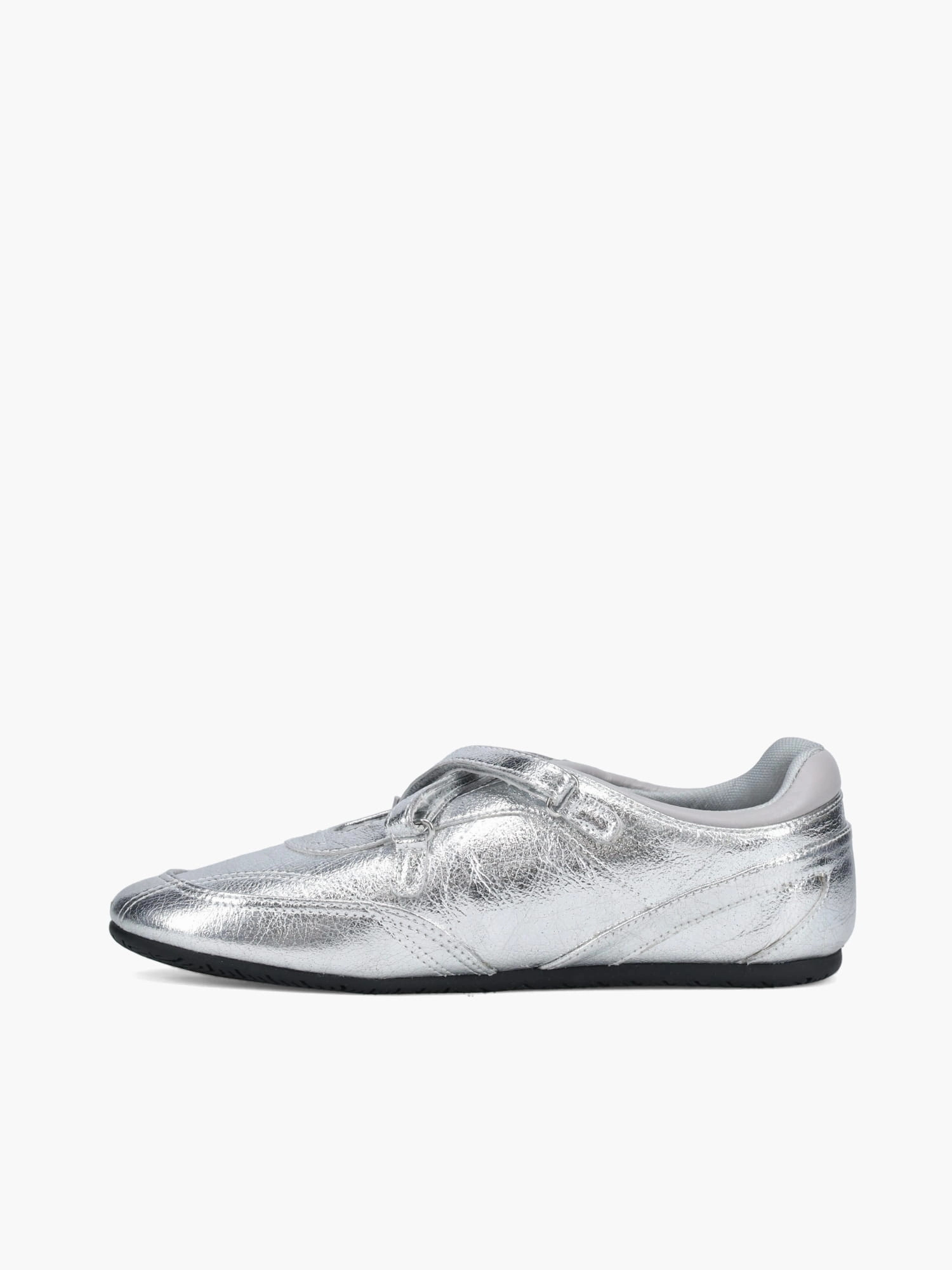 Darna Silver Metal Casual Cleat Shoes