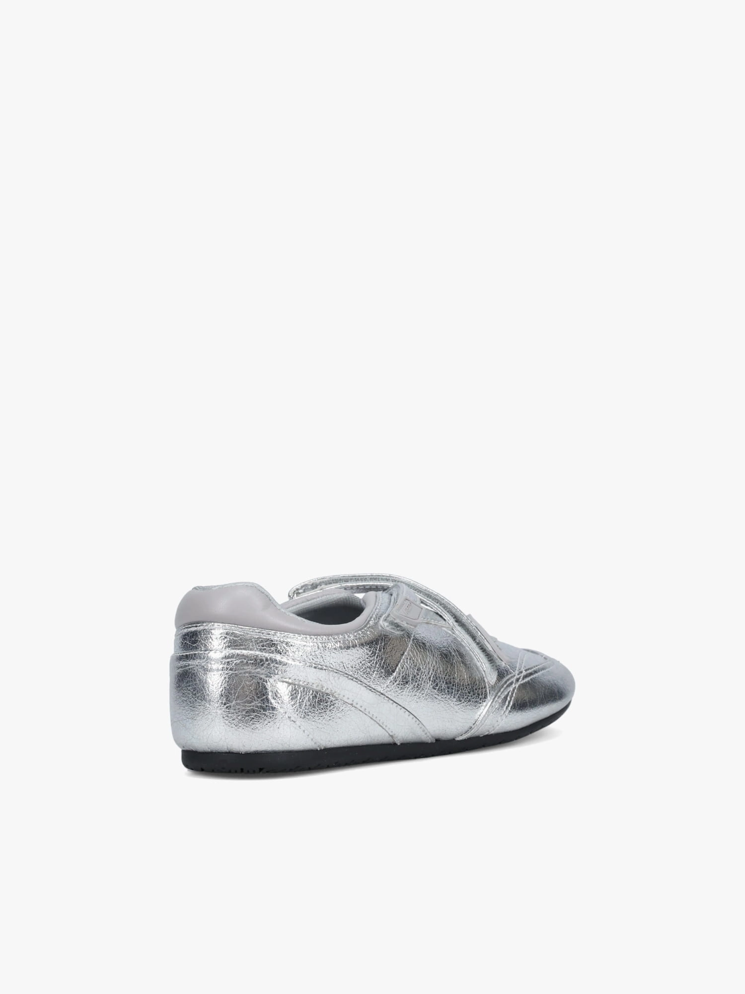 Darna Silver Metal Casual Sexy Shoes