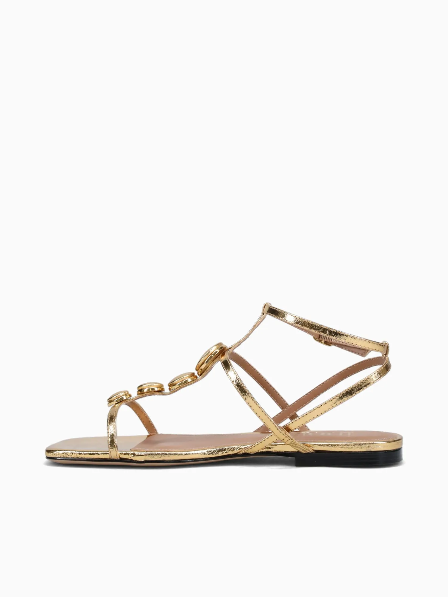 Wide Width Casual Shoes Gana Ouro Metal Bala