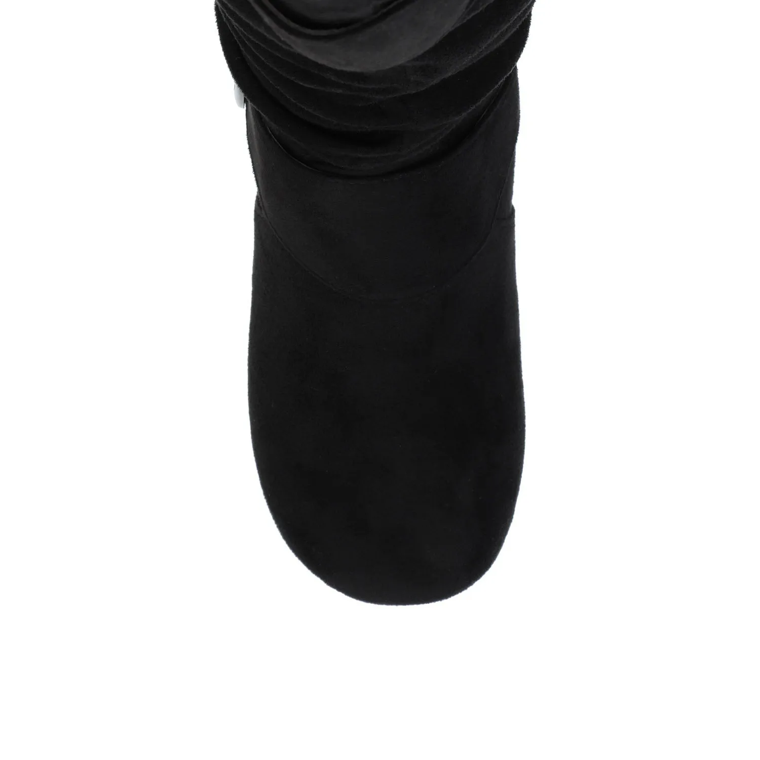 JESTER KNEE HIGH BOOTS IN X-WIDE CALF Flowered Boots