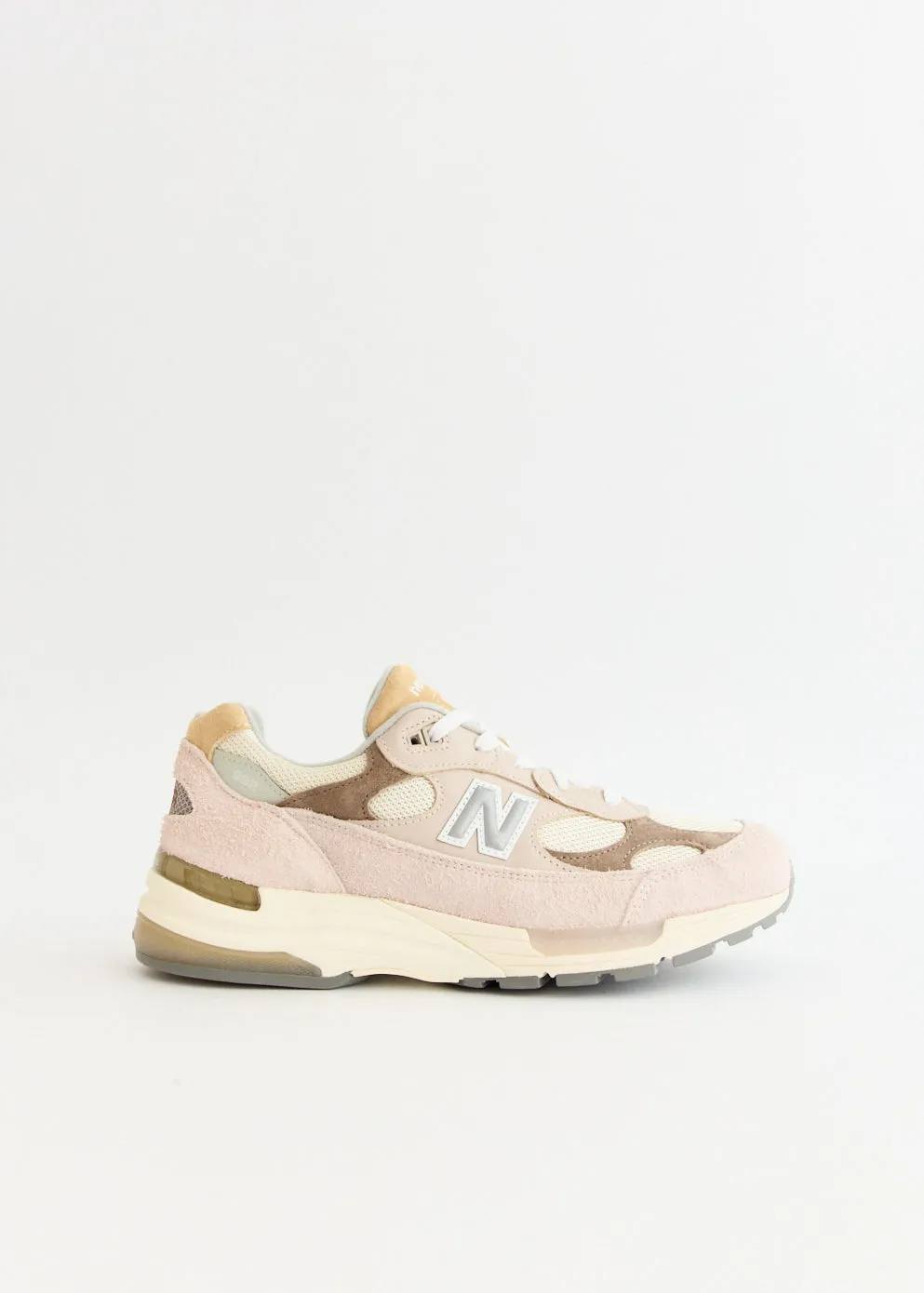 MADE in USA 992 'Moonrock Mushroom' Sneakers Driftwood New Balance