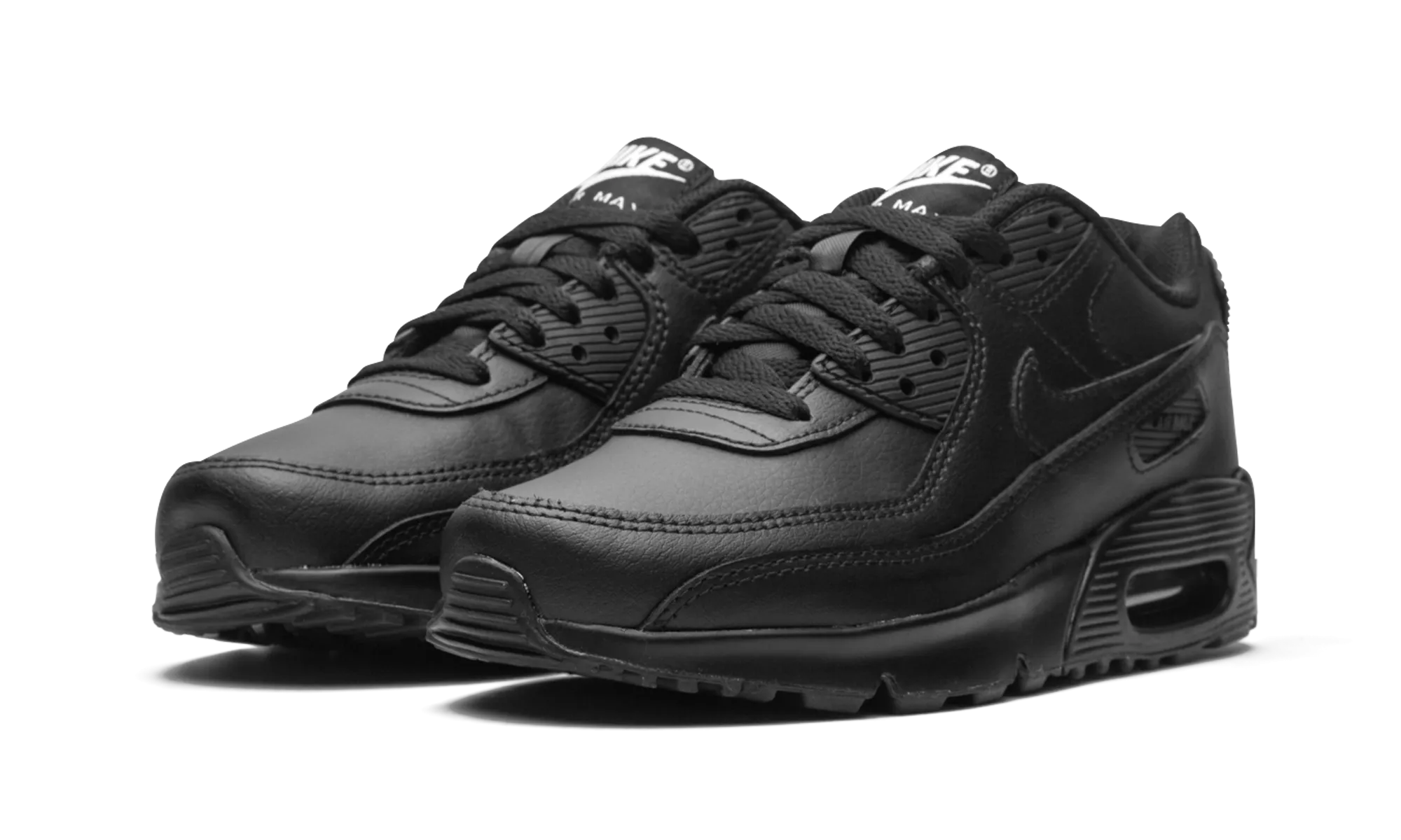 Air Max 90 "Triple Black" Nike Shoes Custom