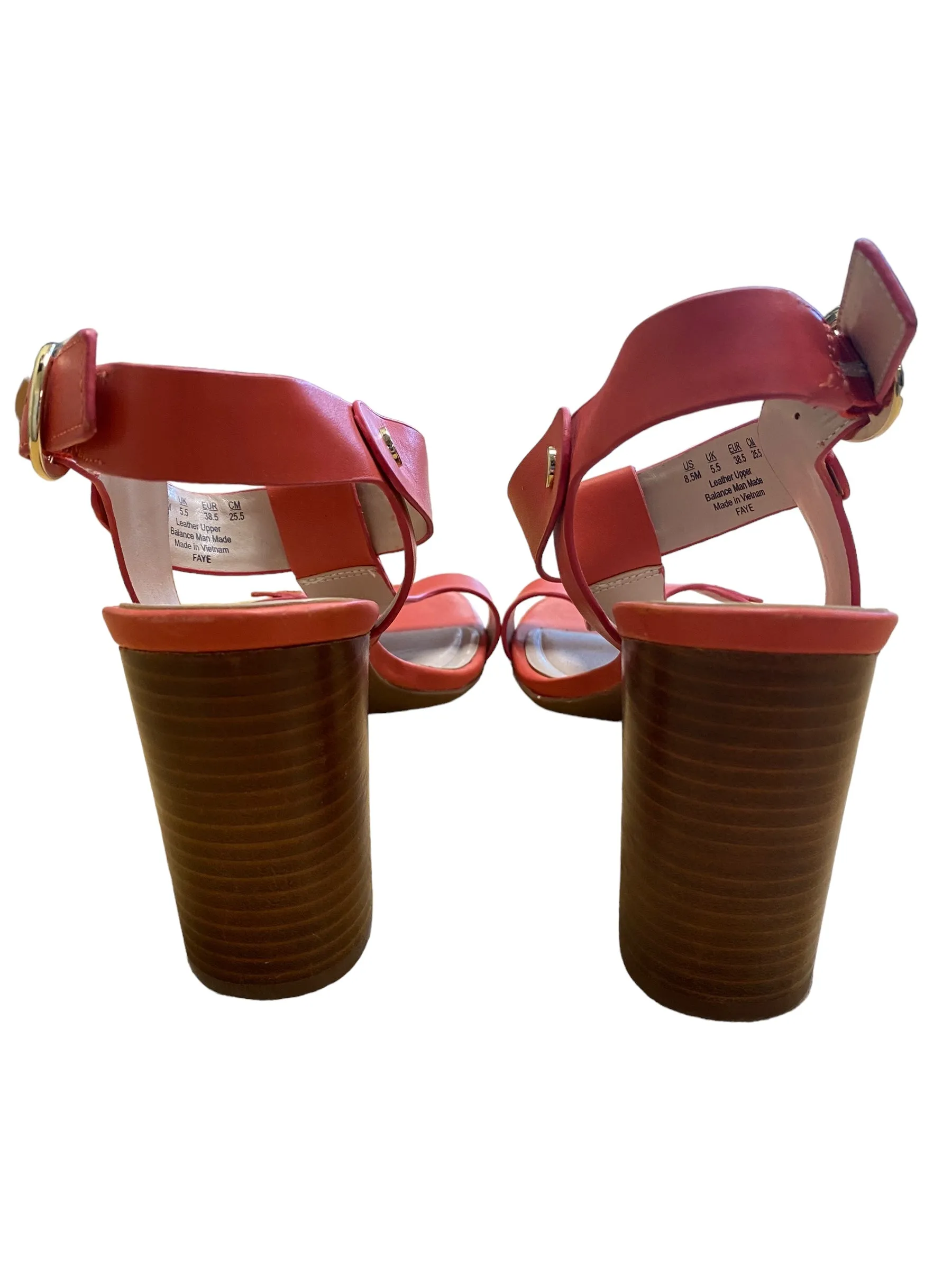 Pink Shoes Heels Block Preston And New York, Size 8.5 Casual Bridesmaid Shoes