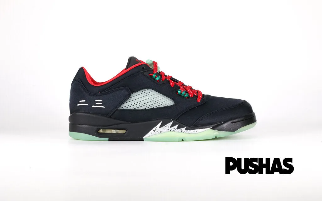 Air Jordan 5 Retro Low x CLOT 'Jade' (2022) New Balance Sneakers