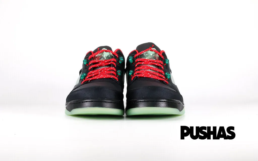 Air Jordan 5 Retro Low x CLOT 'Jade' (2022) Louboutin Sneakers