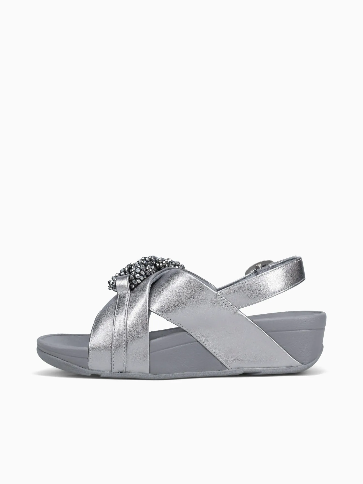 Lulu Beadedchain Silver Leather Xt-6 Casual Shoes