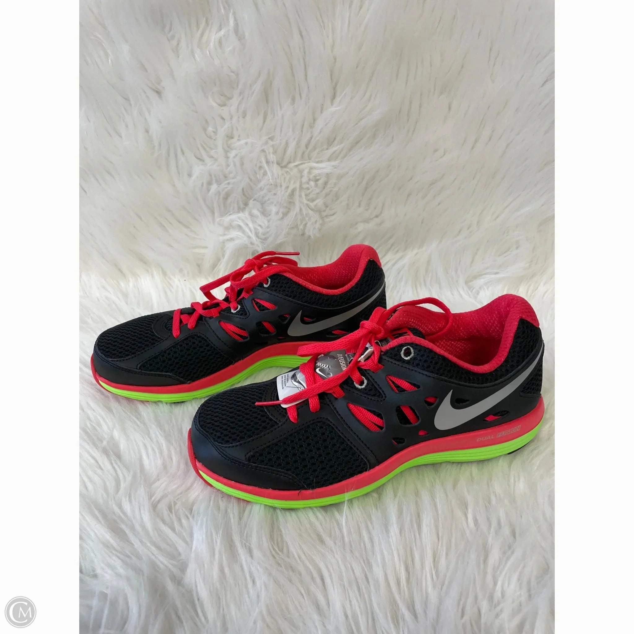 And White Nike Shoes Shoes Athletic By Nike In Black & Pink, Size: 6.5