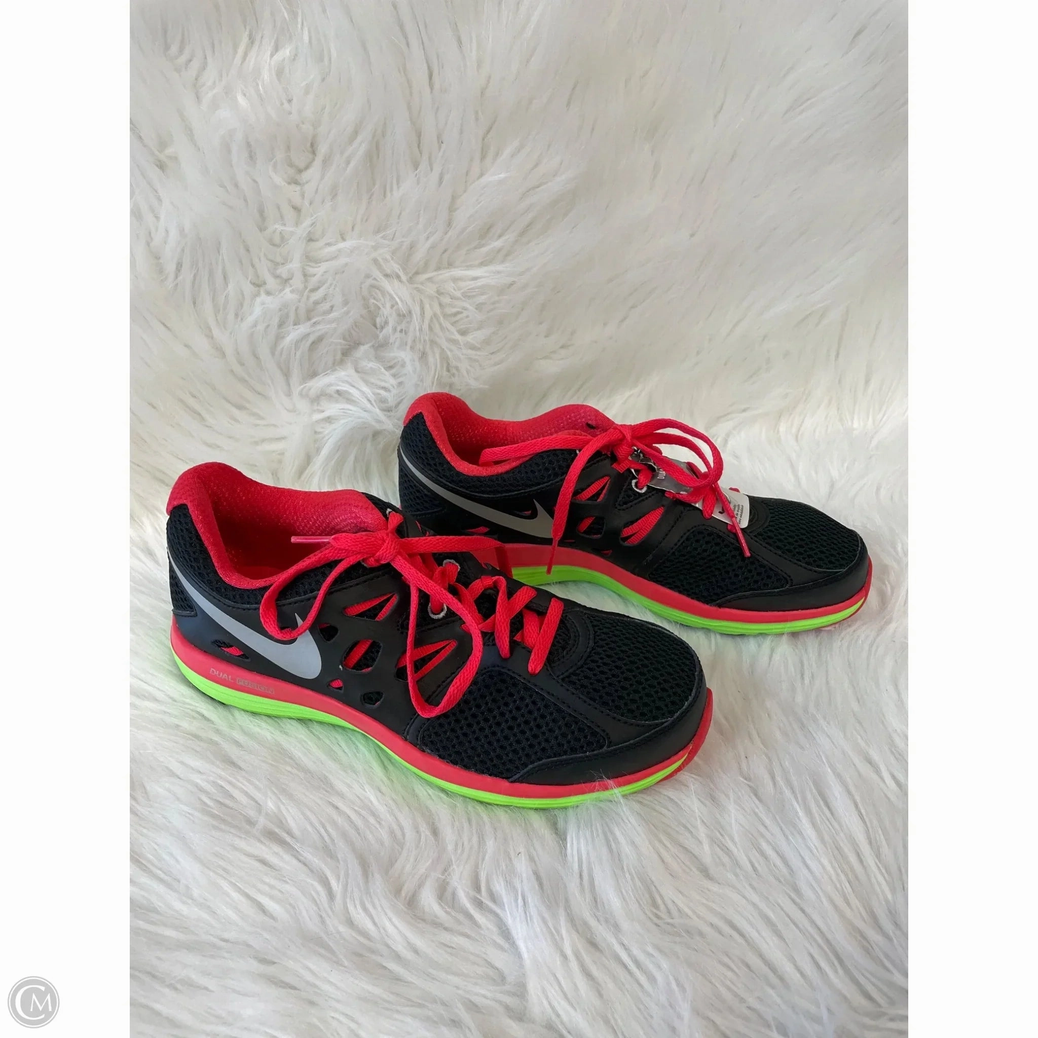 Shoes Athletic By Nike In Black & Pink, Size: 6.5 Nike Basketball Shoes With Arch Support